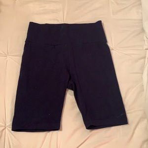 Navy Blue Biker Shorts *NWOT*